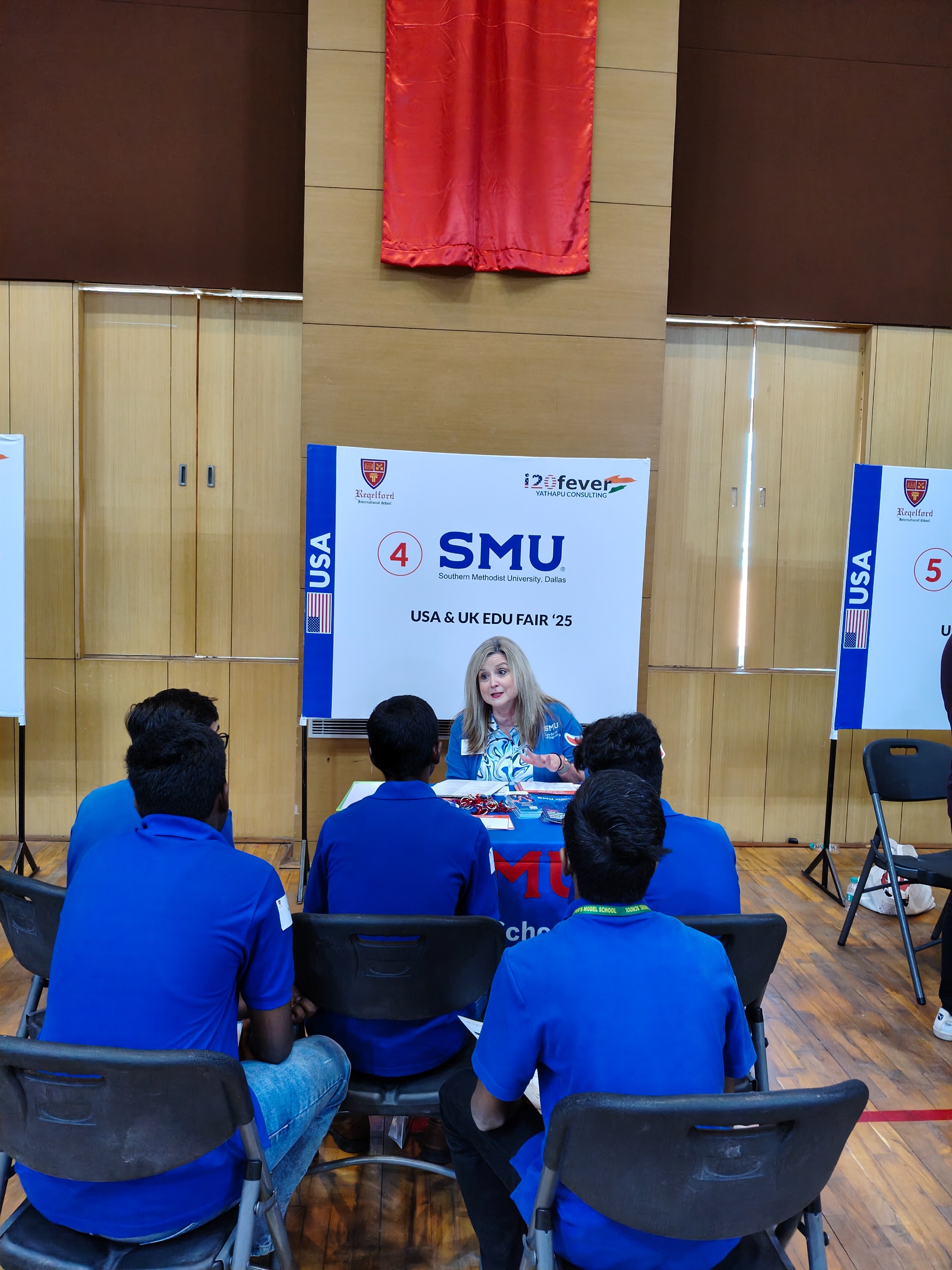 i20fever education fair at Southern Methodist University